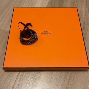 Hermes scarf gift box
